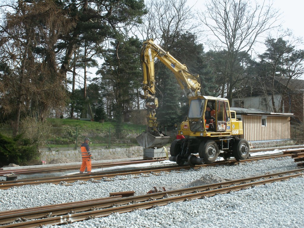 Am 27.Mrz 2012 hatte das Zweiwegefahrzeug in Ghren noch zutun.