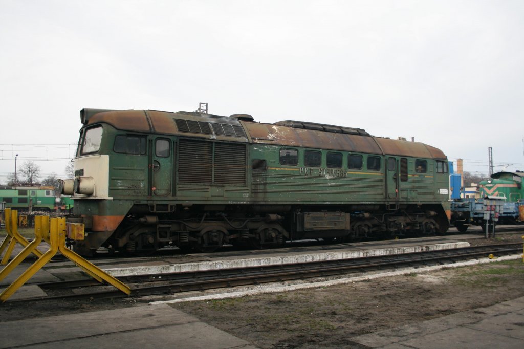 Am 30.12.06 steht ST44-585 in Krzyz auf dem Schrott.Sie wurde 2008 vor ort zerlegt :-(