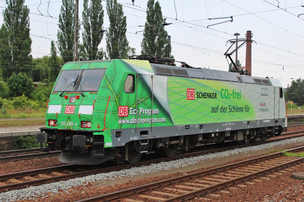 Am 5.Juli 2012 wartet CO2 185 389 in Kthen.