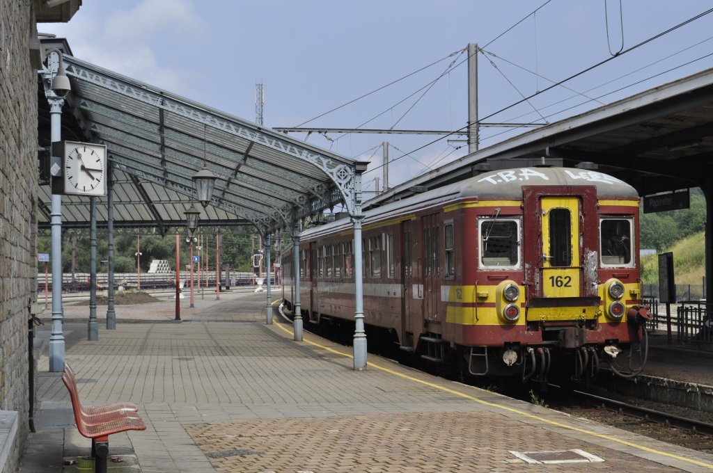 Am62 162 am 28.07.2012 im Bahnhof Pepinster.