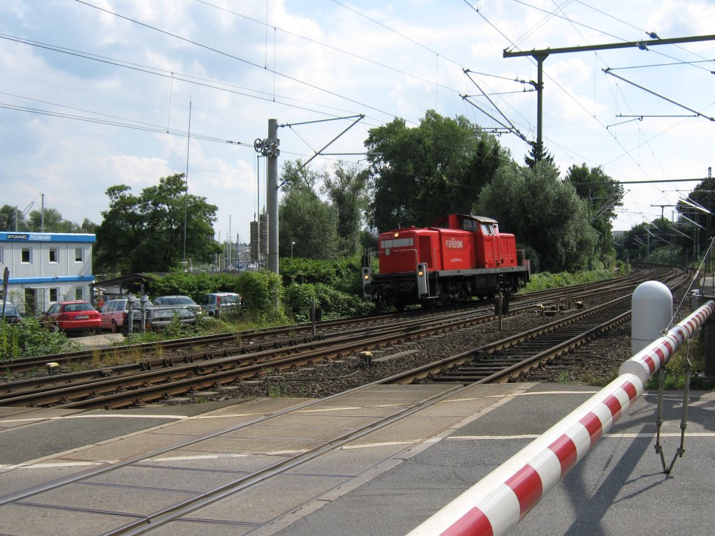 An der Strae  Zur Teerhofinsel  in Bad Schwartau am 10.08.2010