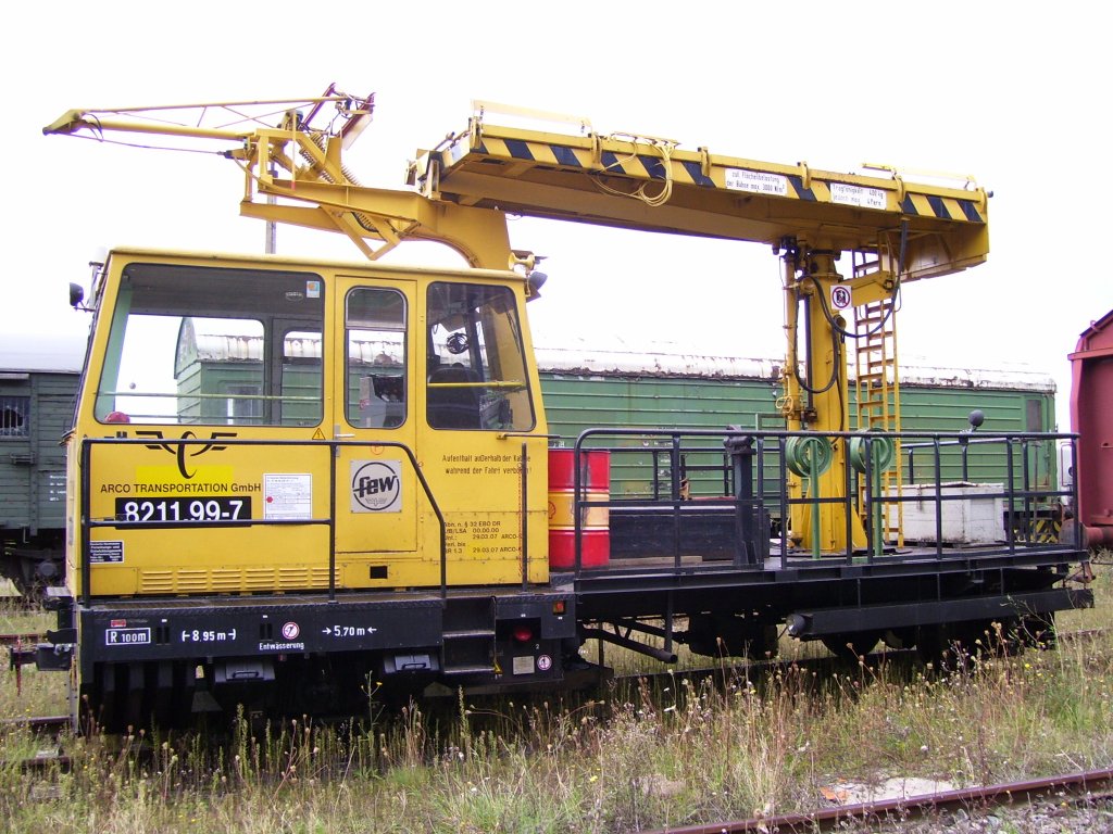 ARCO 8211.99-7 am 08.09.2007 abgestellt in Karsdorf.