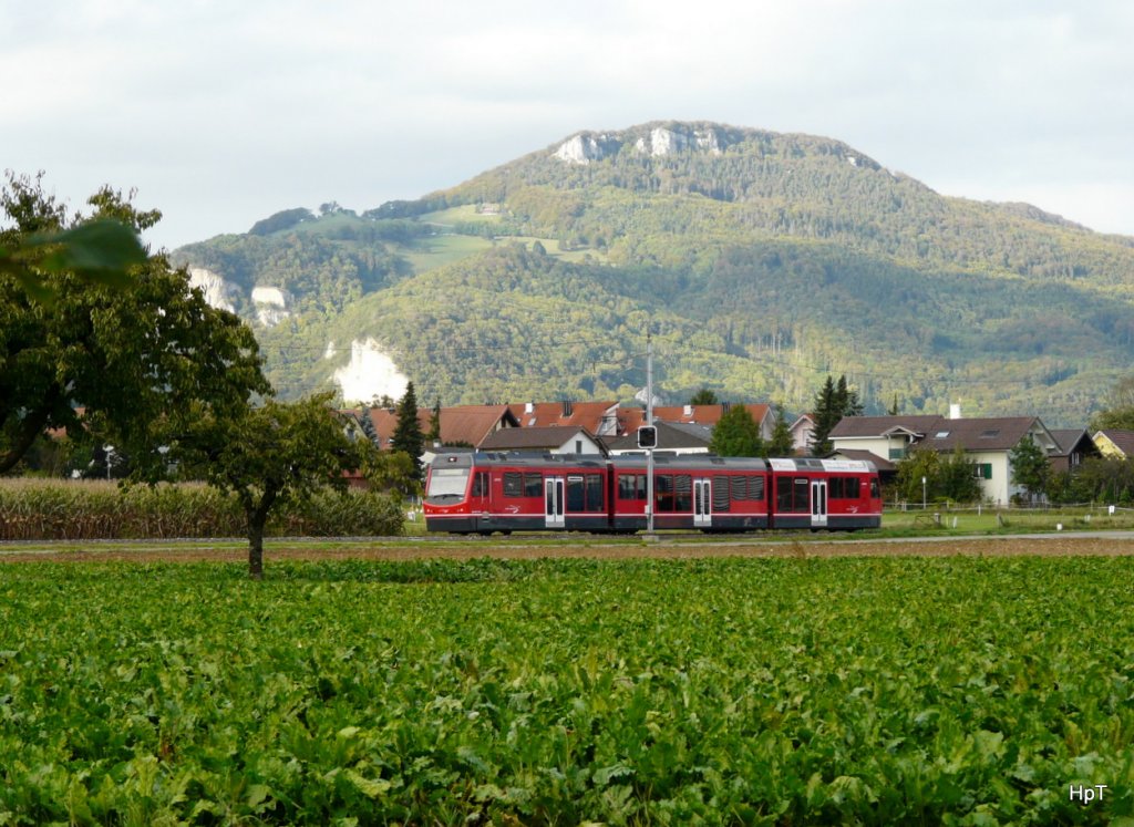 asm Oberaargau - Be 4/8 111 unterwegs bei Niderbipp am 14.09.2011