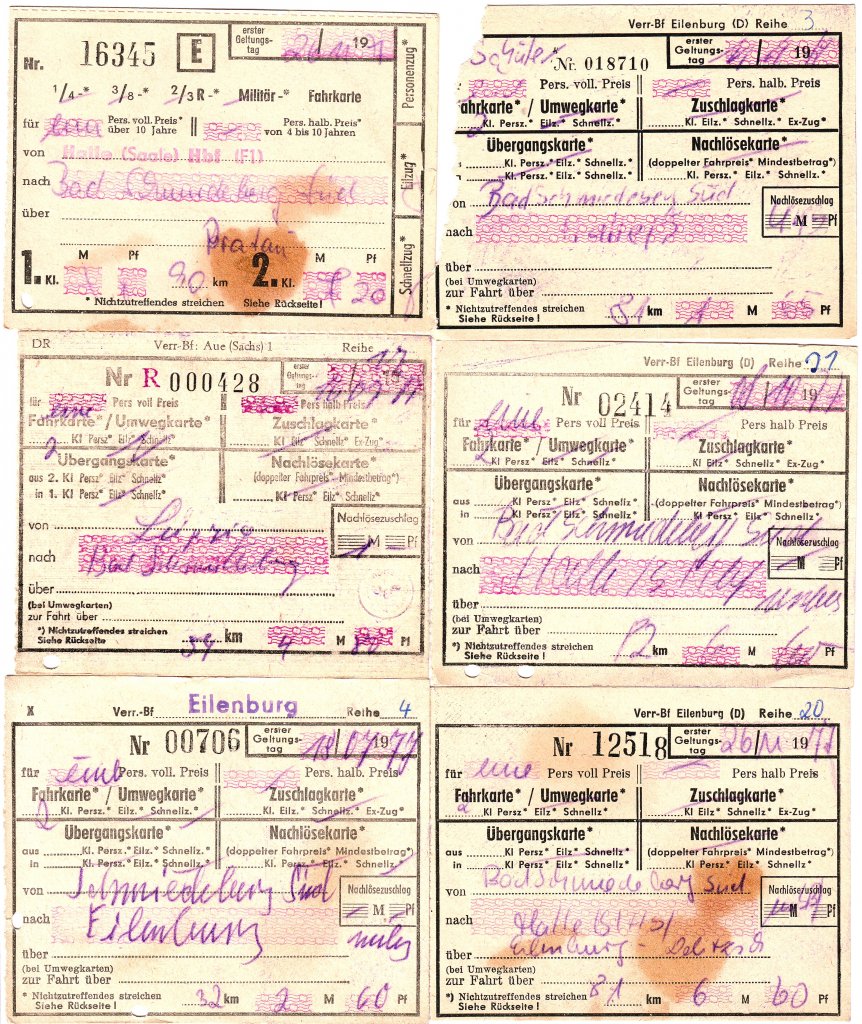 Auch 1977 war Bad Schmiedeberg das Reiseziel, eine Rckfahrt ber Pratau war auch mal dabei  