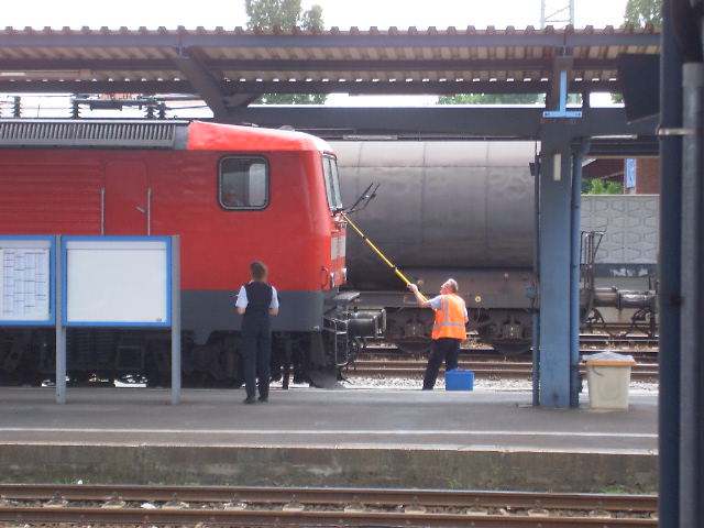 Auch in Cottbus will man sch�n sein :)
Aus dem RE nach Leipzig geschossen 
Am 25.06.2010