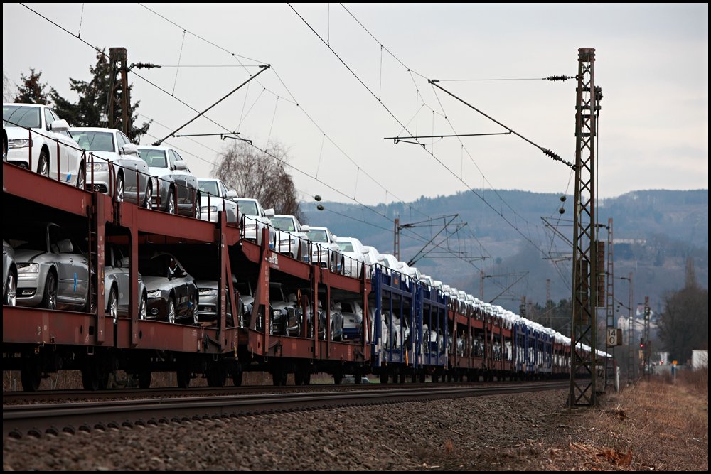 AUDI´s fr´s Ausland. A4, A5, A6 bzw. S4, S5 und S6 rollen umweltfreundlich zur Kste. (19.03.2010)