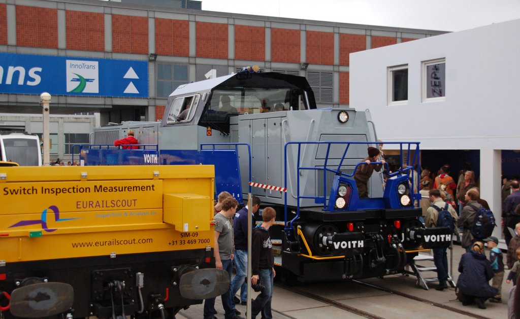 Auf dem Stand von Voith stand am 25.09.10 eine Gravita.