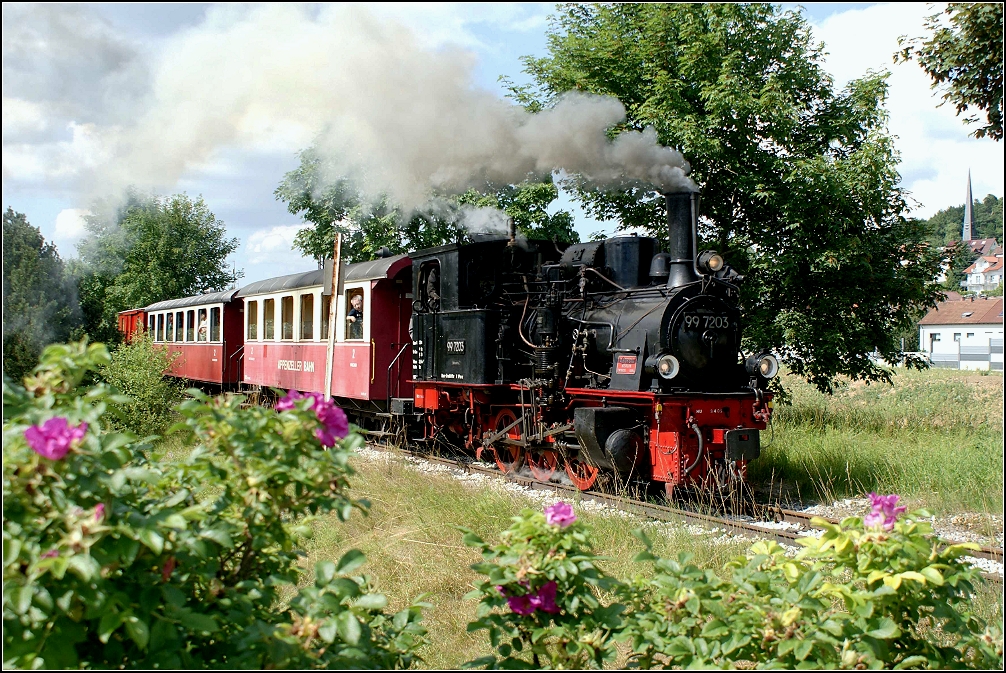 Ausfahrt aus Amstetten (18. Juli 2010)