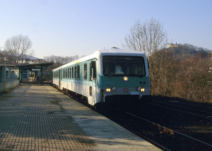 Bad Wildungen, rechter Bahnhofsteil, am 14.02.1993