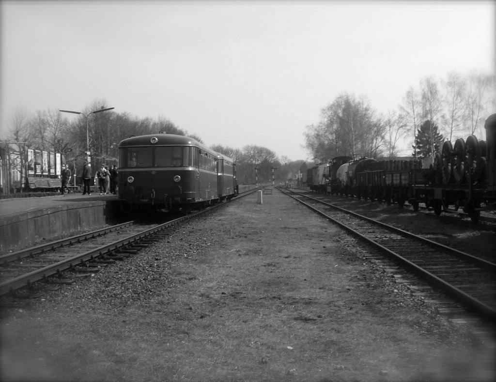 Bahnbetrieb Anno Dazumal...bzw. Museumsbahnbetrieb im Fr�hling 2011 bei der ZLSM.