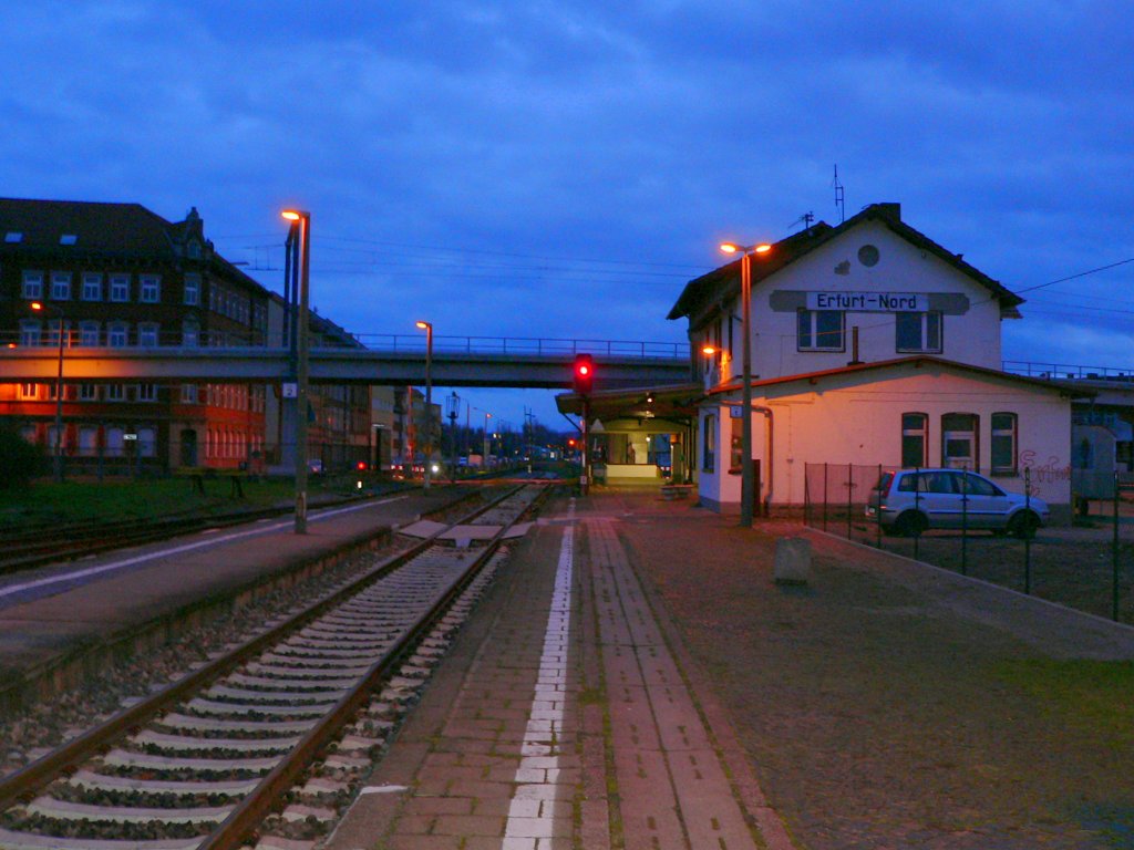 Bahnhof Erfurt Nord; 28.11.2009
