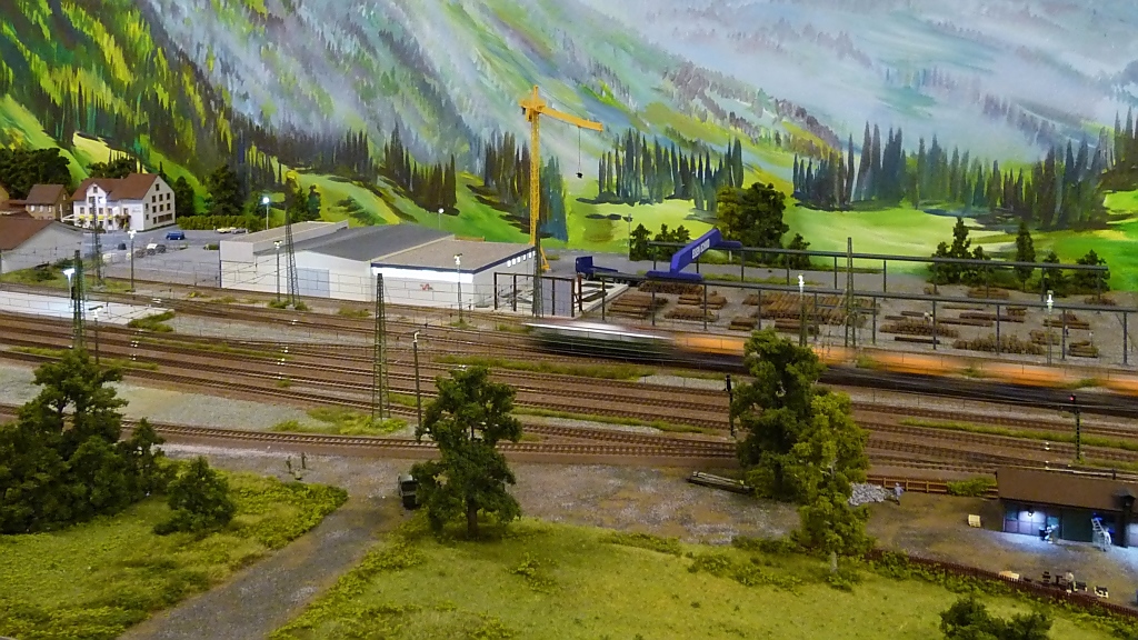 Bahnhof Hausach auf der Schwarzwald-Modellbahn, 3.10.11