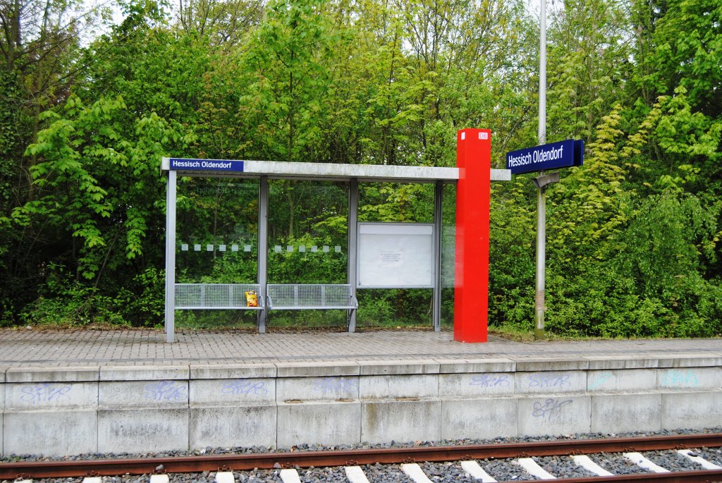 Bahnhof Hessisch Oldendorf am 08.05.2010