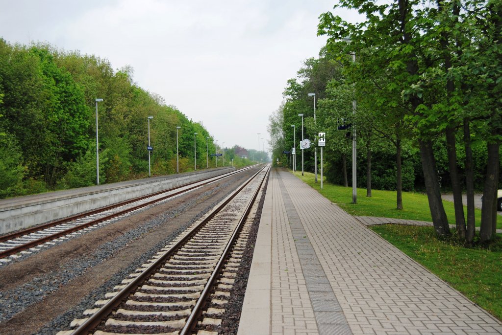 Bahnhof Hessisch Oldendorf richtung rinteln 08.05.10