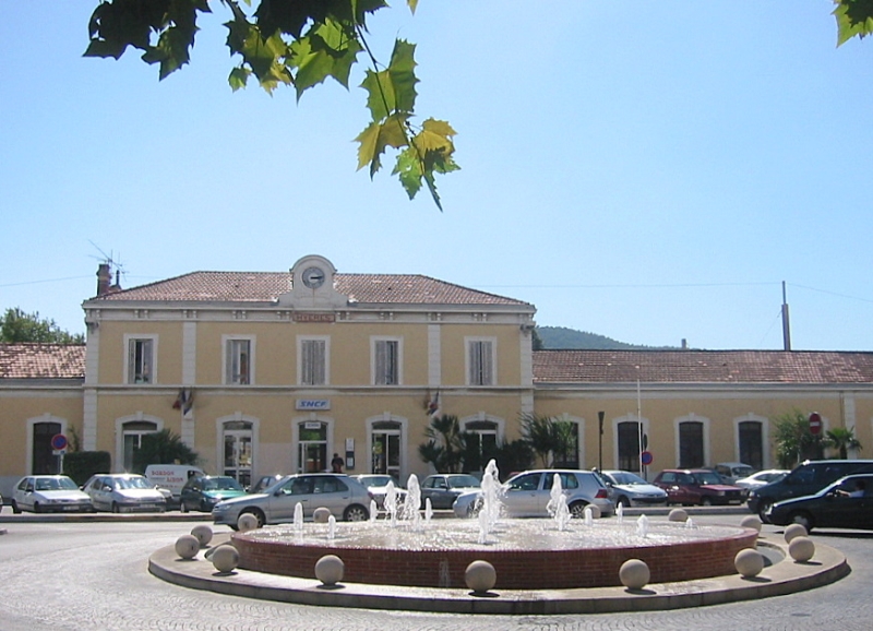Bahnhof Hyeres, 09.09.2003