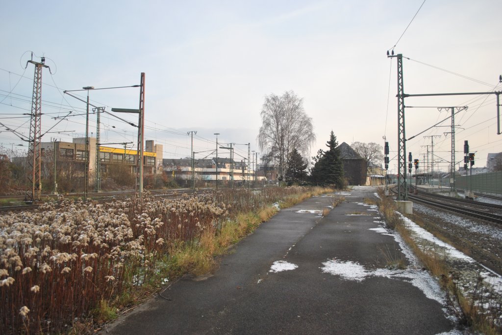 Bahnhof Lehrte, am 26.11.2010, am einen sehr kalten Novembertag.