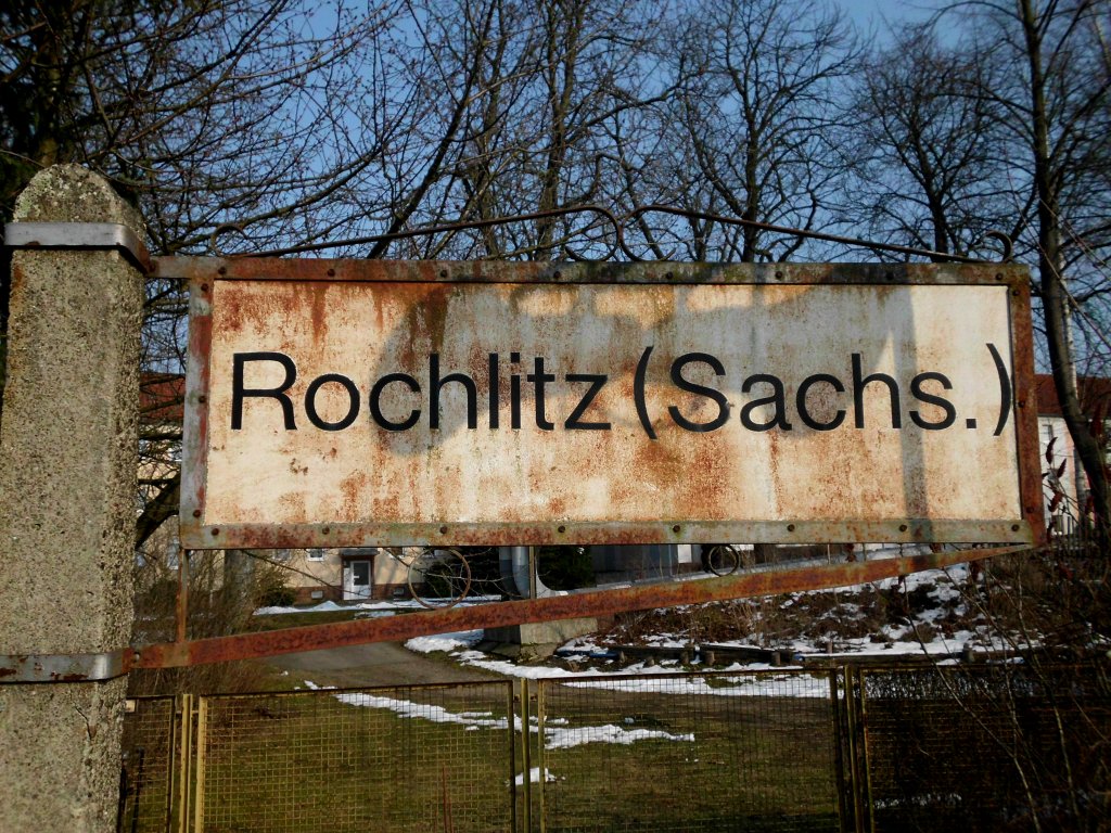 Bahnhof Rochlitz! 28.03.2013