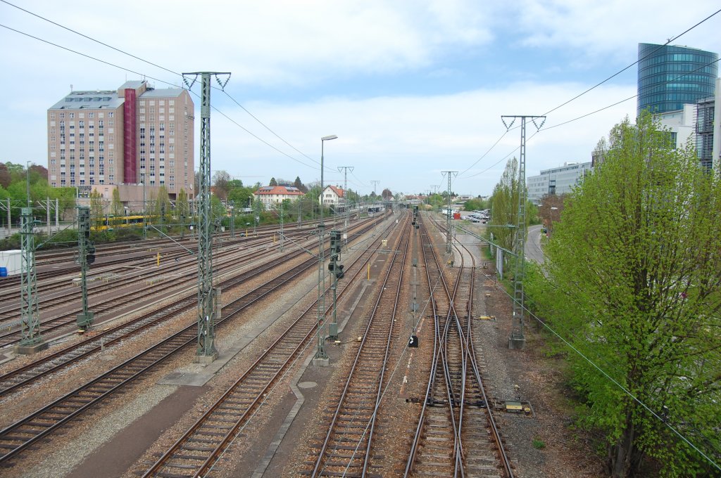 Bahnhof Stgt-Vaihingen am 29. April 2012