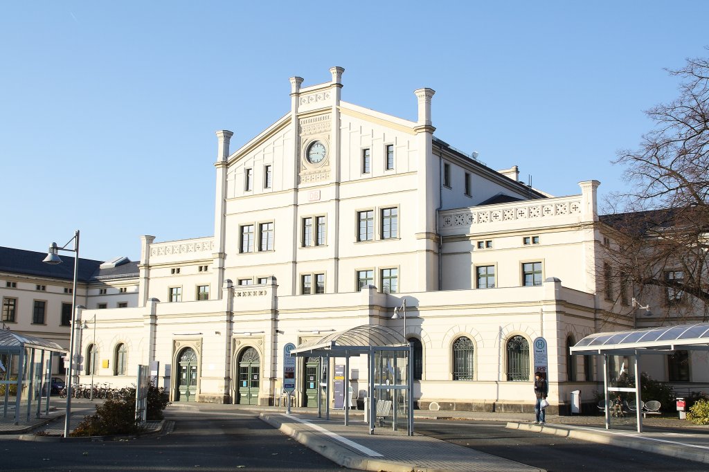 Bahnhof Zittau am 30.10.2010. 

