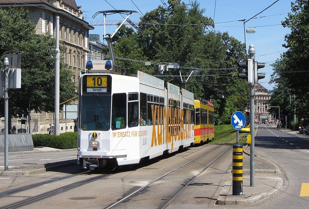 Baselland Tw 240, Aeschengraben, 14.08.2012.