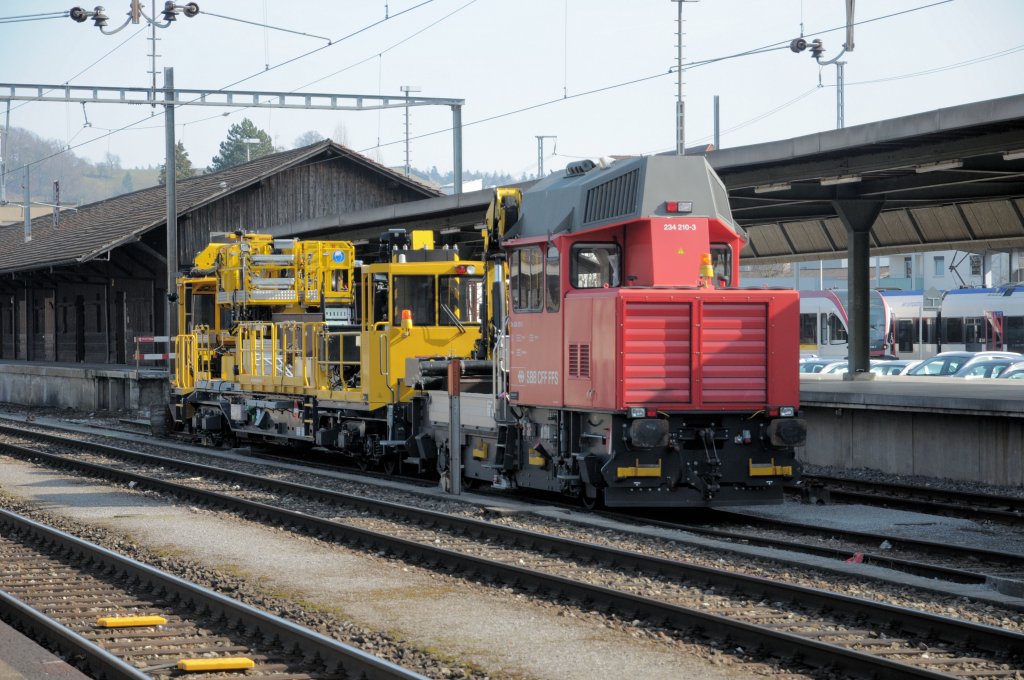Baugermpli 234 210 mit XTmass 998592-36058 am 09.03.11 in Lenzburg
