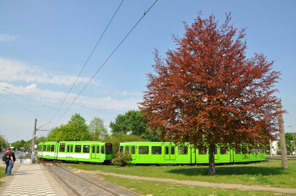 Baureihe 6000 beim wenden in Laatzen (01.05.2012)

