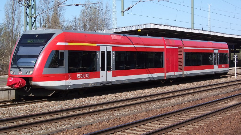 Baureihe 646 RB 22
 in Berlin Schnefeld 9.April 2011