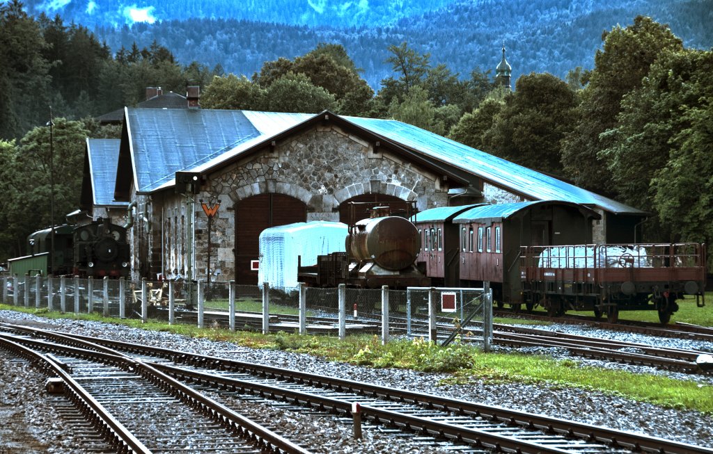 Bayerisches Localbahn Museum in Bayerisch Eisenstein. 08.08.2010 HDR-Vertonung mit Photoshop CS5