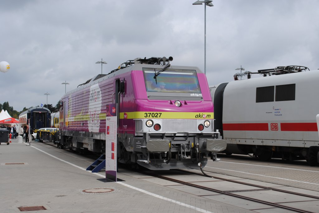 BB 37000 f�r die SNCF auf der Innotrans am 21.09.2010