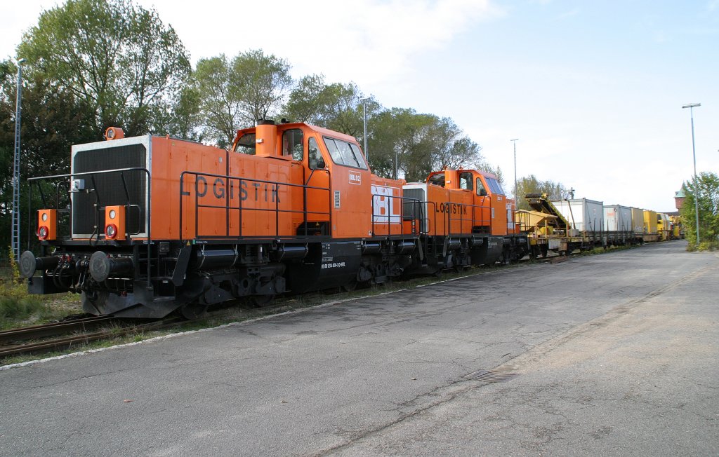 BBL 02 und BBL 10 stehen am 20.10.10 in Cuxhaven