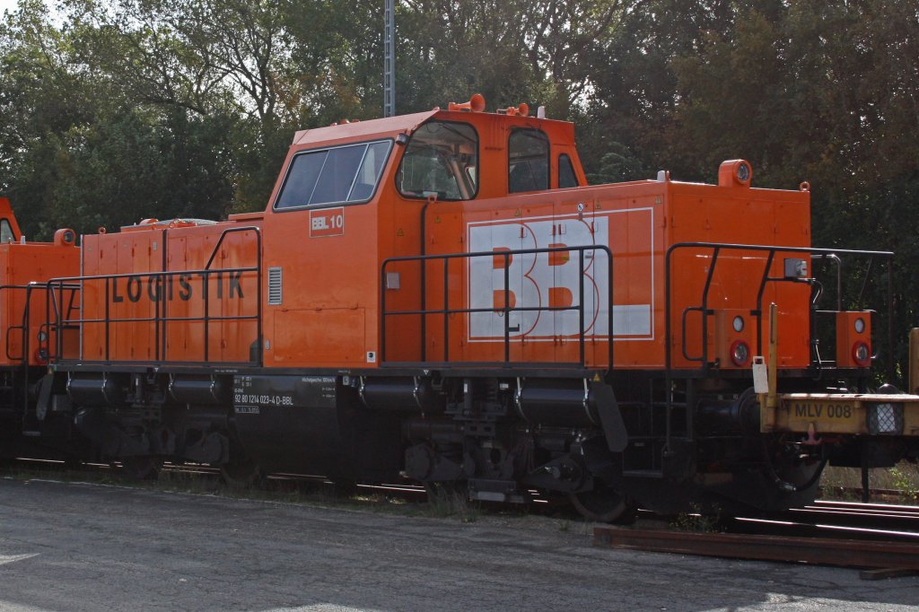 BBL 10 am 20.10.10 abgestellt in Cuxhaven davor hing BBL 02
