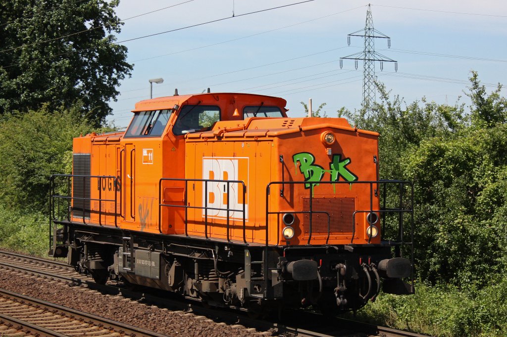 BBL 11 am 24.7.12 als Lz in Hannover-Ahlten.