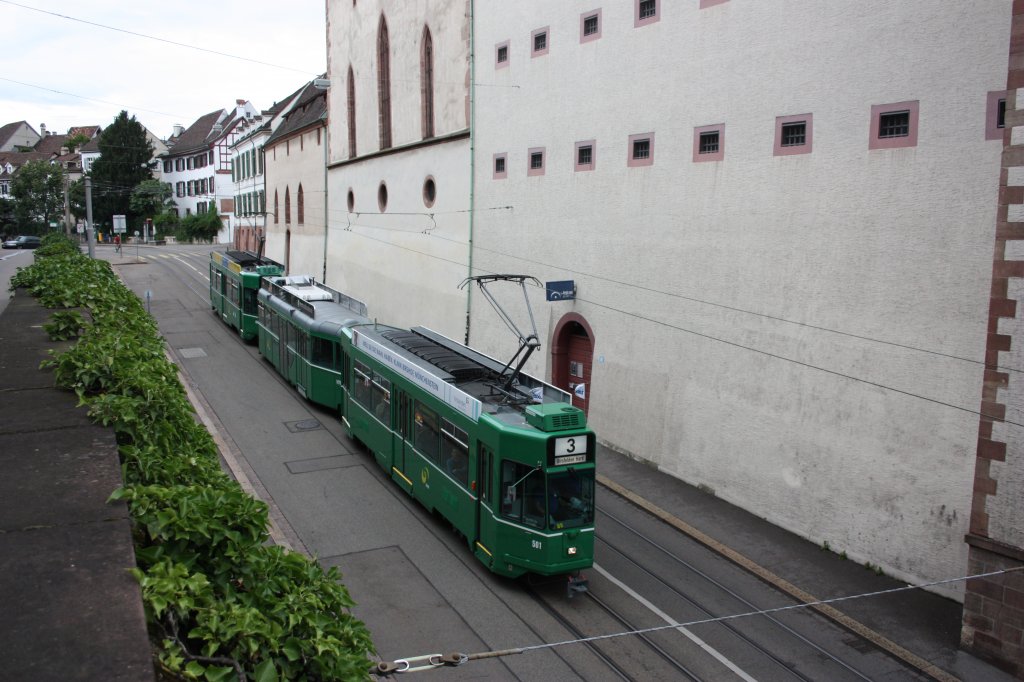 Be 4/4 501 am Kohlenberg am 15.07.2012
