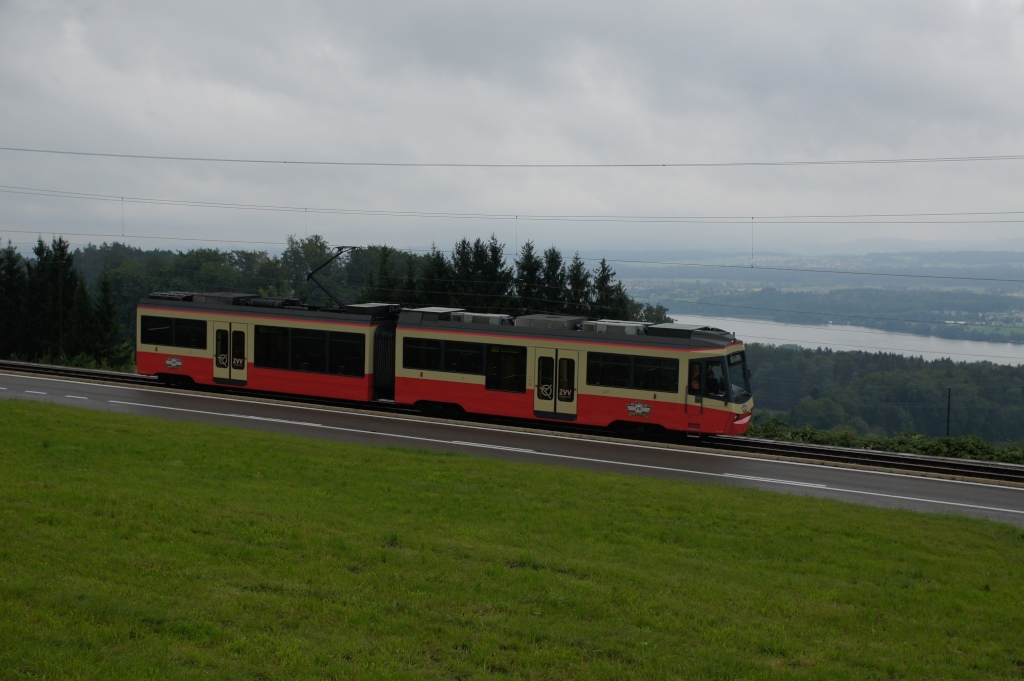 Be 4/6 68 fhrt am 2.9.12 solo von Scheuren Richtung Neuhaus.