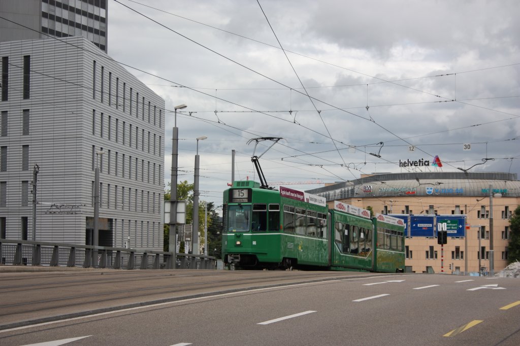 Be 4/6S 685 auf der Mnchensteinerbrcke am 15.07.2012