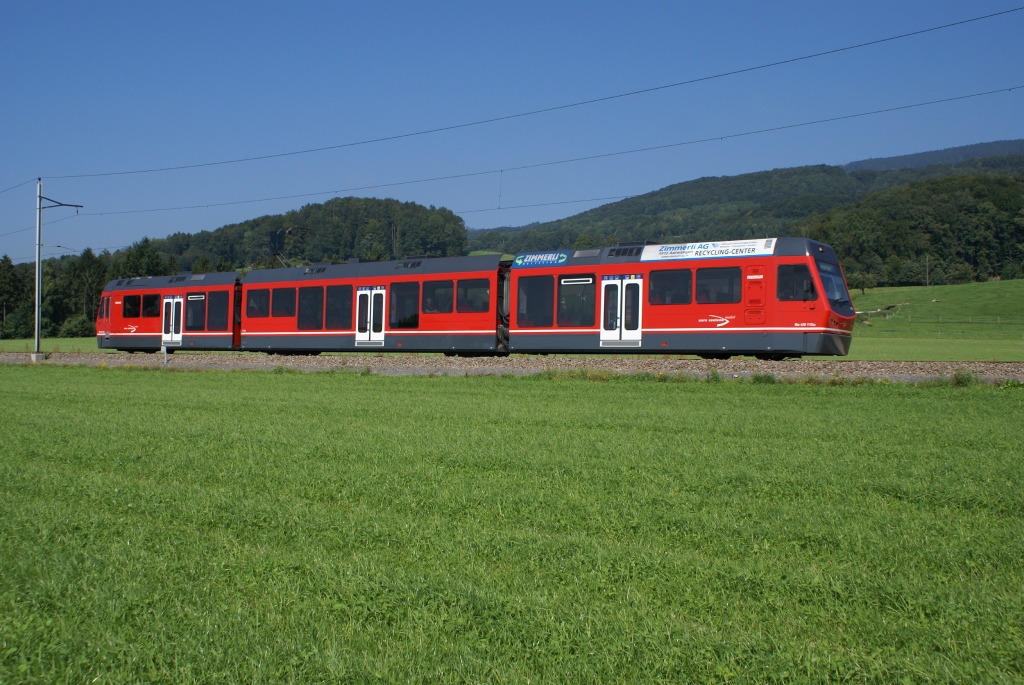 Be 4/8 110 erreicht am 3.9.10 Wiedlisbach.