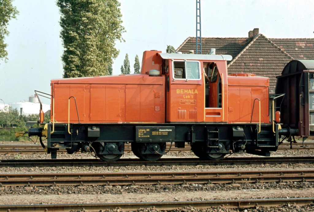 Behala 1 Berlin-Ruhleben, Mai 1981