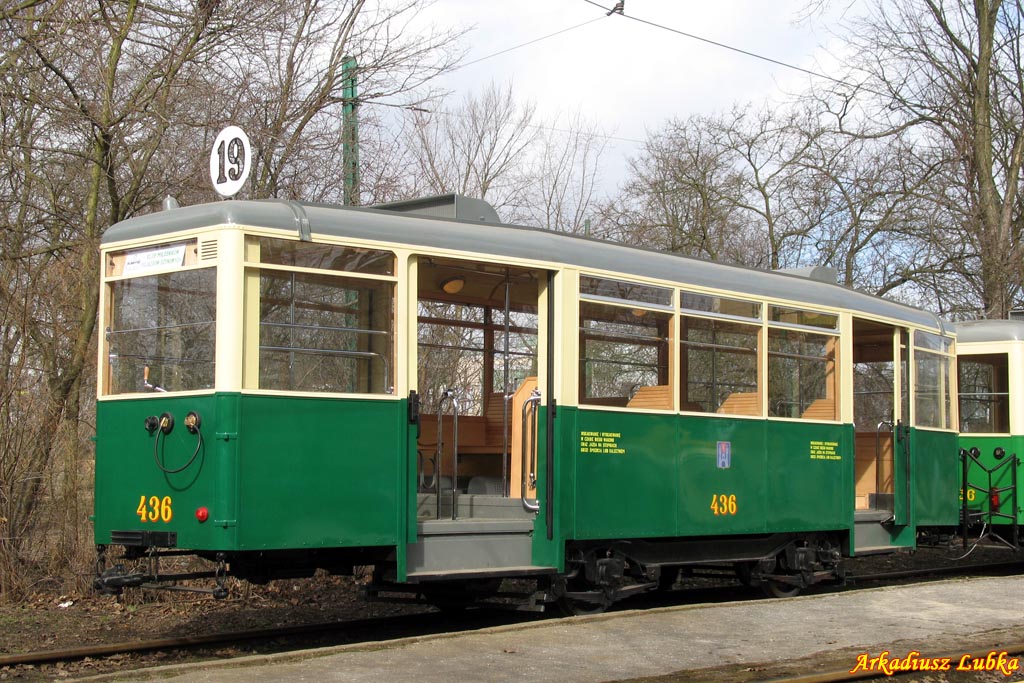 Beiwagen ND - 436 (von Sanocka Fabryka Wagonw, 1950), Wilczak, 3.3.2013