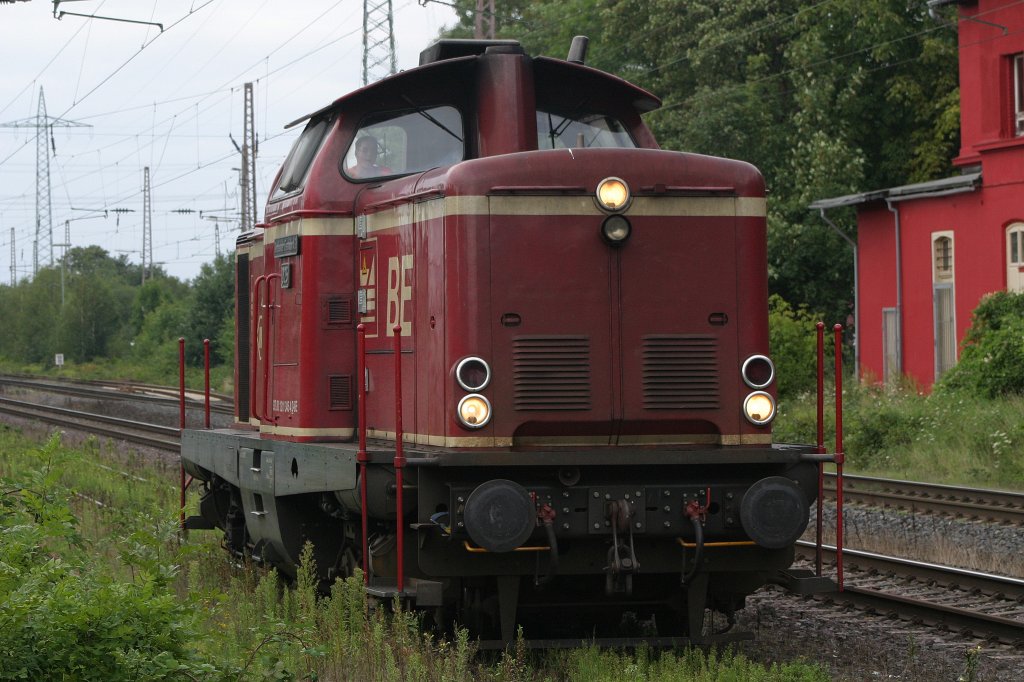 Bentheimer Eisenbahn D25 Lz am 10.8.11 in Ratingen-Lintorf