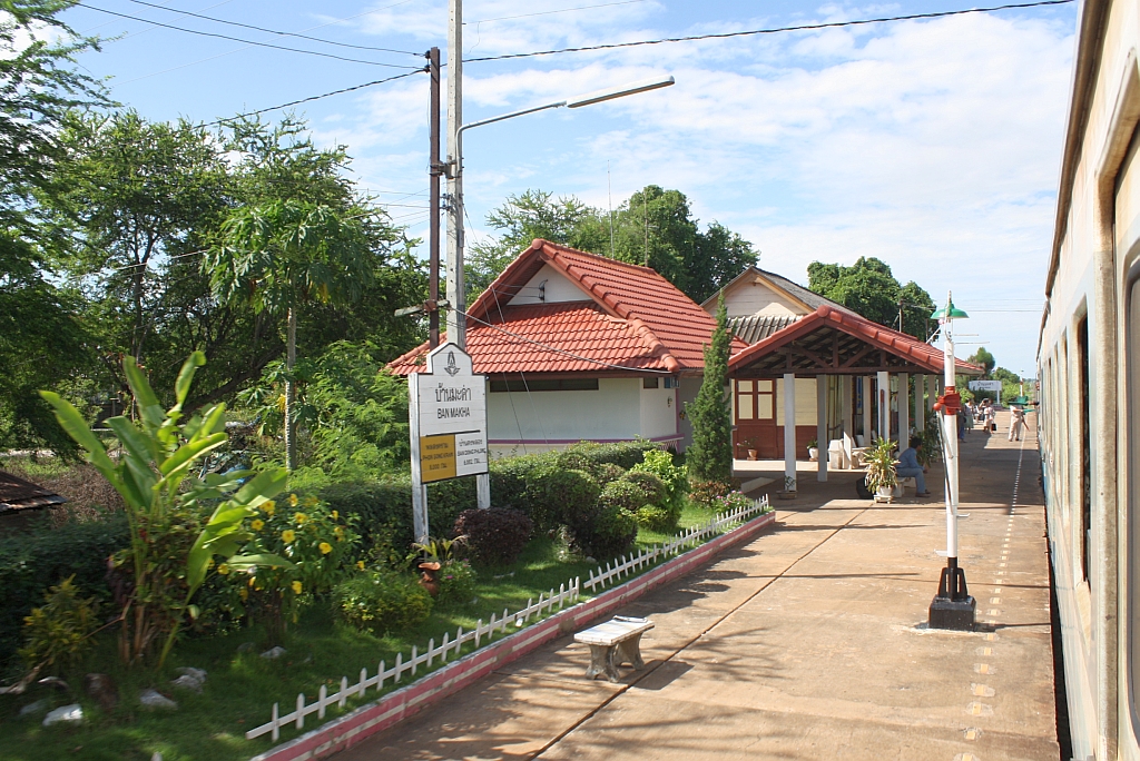 Bf. Ban Makah, Blickrichtung Thanon Chira Jn., am 16.Juni 2011.