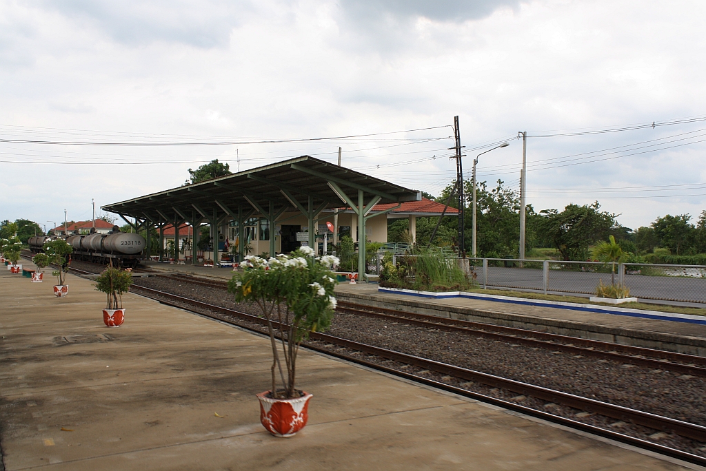 Bf. Ban Pok Peak, Blickrichtung Kaeng Khoi Junction, am 11.Juni 2011.

