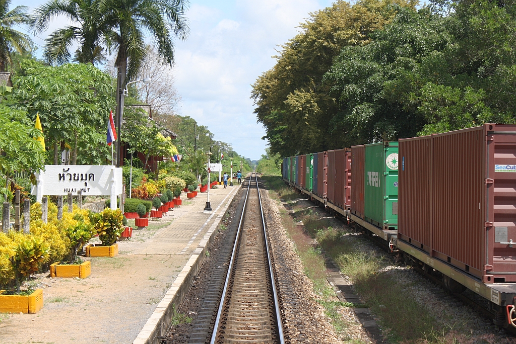 Bf. Huai Mut, Blickrichtung Ban Thung Pho Jn., am 24.August 2011.