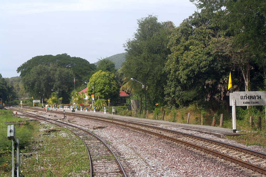 Bf. Kaeng Luang am 08.Jnner 2011, Blick in Richtung Chiang Mai.