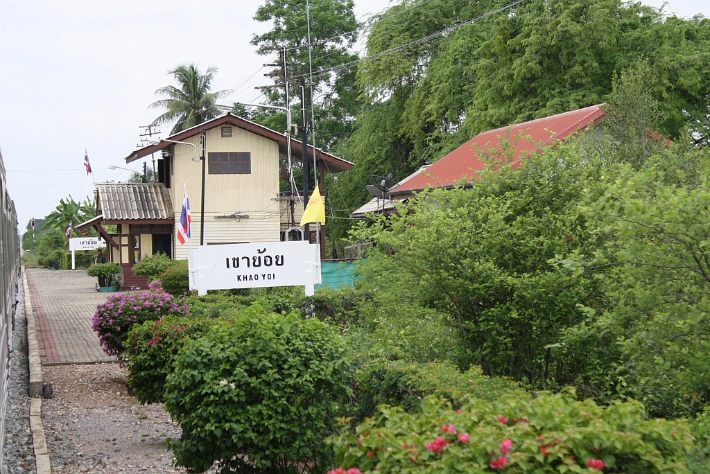 Bf. Khao Yoi, Blickrichtung Ban Thung Pho Junction, am 03.Juni 2012. 

