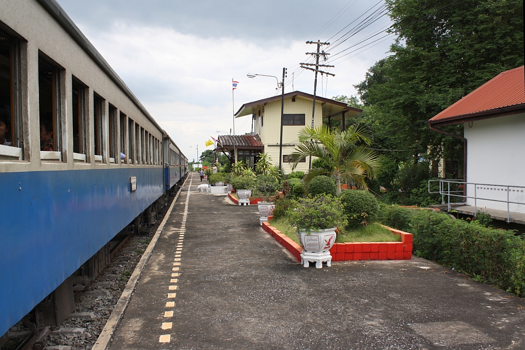 Bf. Nong Bua, Blickrichtung Bangkok, am 11.Juni 2011.