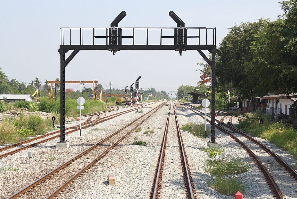 Bf. Si Racha, Blickrichtung Sattahip Port, am 15.Mai 2012. 

