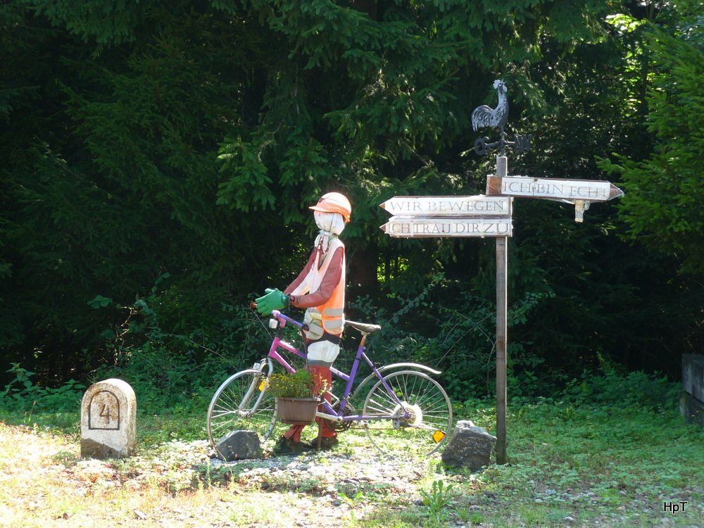 bls - Freier Mitarbeiter im Bahnhof Ramsei .. Bild vom 07.09.2012