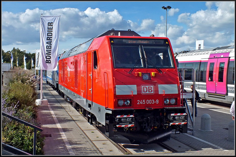 Bombardier - 245 003-9 Traxx P160 DE Multi-Engine    -Berlin 20.09.12