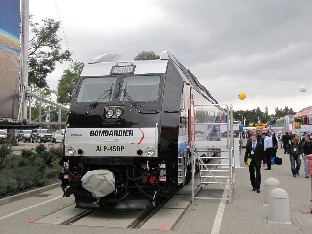 Bombardier ALP-45 DP am 21.09.2010 fr den Markt in USA