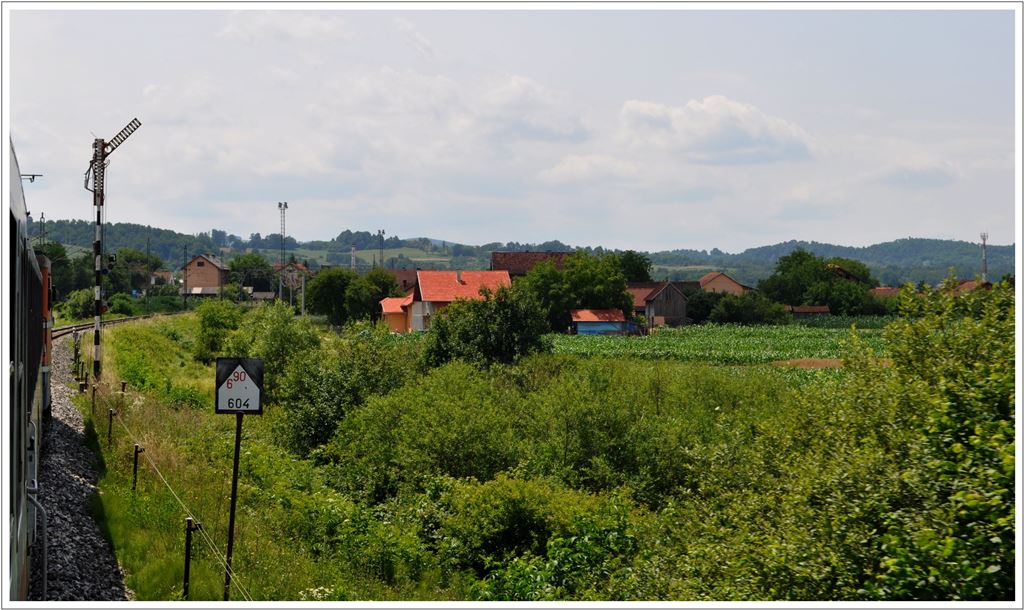 Bosnisches Flgelsignal in Dobrljn. (28.06.2013)